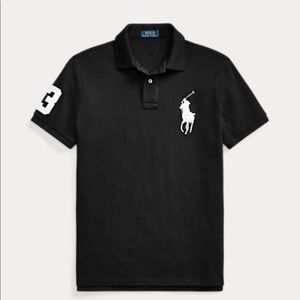 Ralph Lauren Polo Big Pony NWT custom slim fit  with collar shirt sleeve